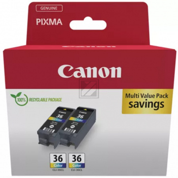 CANON (1511B025) CLI36 Pixma ink (2) color (original)