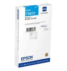 EPSON (C13T90724N) WF ink cyan HC 7000 (original)