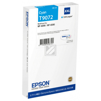 EPSON (C13T90724N) WF ink cyan HC 7000 (original)