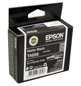 EPSON (C13T46S80N) SC ink matte black 25ml (original)