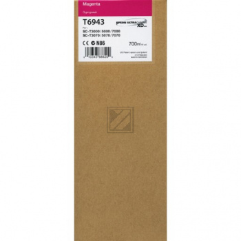 EPSON (C13T69430N) SC ink magenta HC 700ml (original)