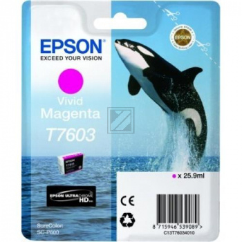 EPSON (C13T76034N10) SC ink magenta vivid (original)