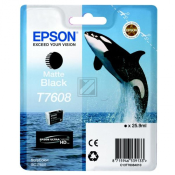 EPSON (C13T76084N10) SC ink matte black (original)
