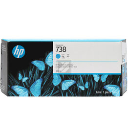 HP (676M9A) 738M DNJ ink cyan HC 300ml (original)