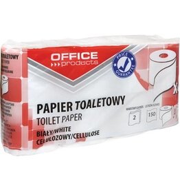Office Products OFFICE products toiletpapier, 2-laags, 150 vel, wit, pak van 8 rollen
