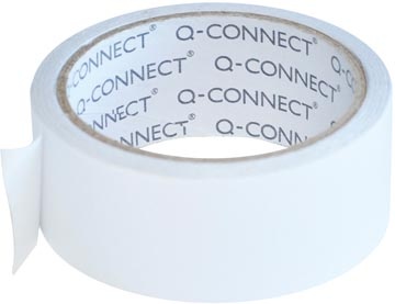 Q-CONNECT Q-CONNECT vinyl tape, dubbelzijdig, 38 mm x 10 m, 90 micron, transparant