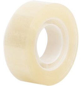Q-CONNECT Q-CONNECT plakband, PP, ft 19 mm x 33 m — levering per 8