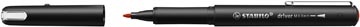 Stabilo STABILO dr!ver fineliner, medium punt, rood
