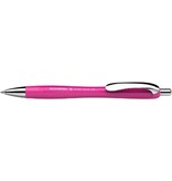 Schneider Schneider balpen Slider Rave, extra breed, blauwe inkt, power pink