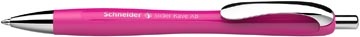 Schneider Schneider balpen Slider Rave, extra breed, blauwe inkt, power pink