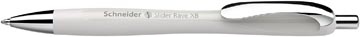 Schneider Schneider balpen Slider Rave Trend Edition, extra breed, blauwe inkt, silver grey