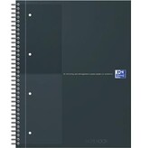 Oxford Oxford INTERNATIONAL Notebook Actie 30 jaar, 160 bladzijden, ft A4+, gelijnd, zwart