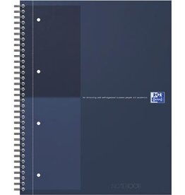 Oxford Oxford INTERNATIONAL Notebook Actie 30 jaar, 160 bladzijden, ft A4+, gelijnd, blauw