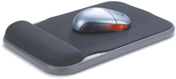 Kensington Kensington Muismat Gel Zwart 4 STUK