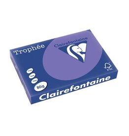 Clairefontaine Trophee A3 80G 500V Violet 3 St