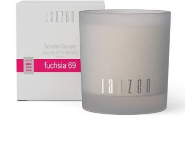 Janzen Janzen geurkaars Fuchsia 69, 210 g — levering per 3