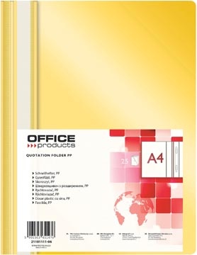 Office Products OFFICE products snelhechtmap, geel