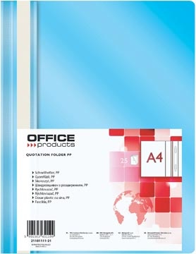 Office Products Op Bestekmap A4 Lbl 25 STUK