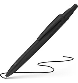 Schneider Schneider balpen Reco, medium, zwarte inkt,  zwart