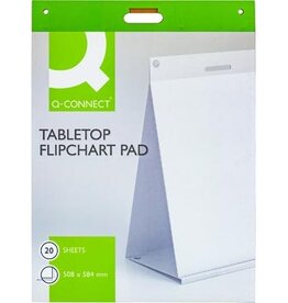 Q-CONNECT Q-CONNECT tafelflipchart, zelfklevend, ft 508 x 584 mm, 20 vel