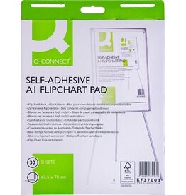 Q-CONNECT Q-CONNECT flip-overblok, zelfklevend, ft 63,5 x 78 cm, 30 vel