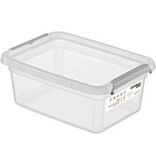 DONAU Home DONAU Home opbergdoos, 1,5 liter, transparant