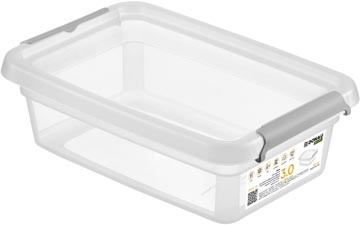 DONAU Home DONAU Home opbergdoos, 3 liter, transparant