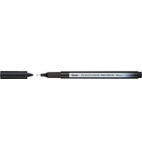 Pentel Pentel Pointliner fineliner S40, zwart — levering per 12