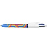 Bic BIC Colours Lines 4-kleurenbalpen, medium, medium, blauw