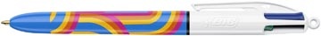 Bic BIC Colours Lines 4-kleurenbalpen, medium, medium, blauw