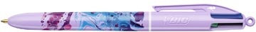 Bic BIC Colours Hydro Purple 4-kleurenbalpen, medium