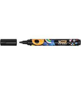Bic Bic Paintmarker Zwart 12 St