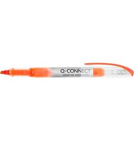 Q-CONNECT Q-CONNECT Liquid markeerstift, oranje — levering per 12