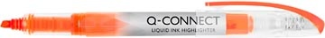 Q-CONNECT Q-CONNECT Liquid markeerstift, oranje — levering per 12