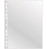 Office Products OFFICE products geperforeerde showtas, A4, 55 micron, glashelder, doos van 100 stuks