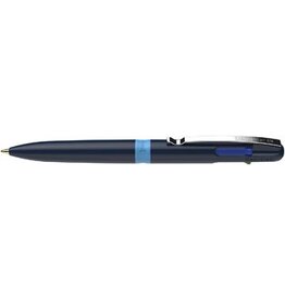 Schneider Schneider 4-kleurenbalpen Take 4, medium, donkerblauw/lichtblauw