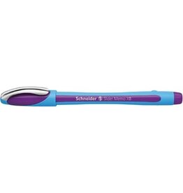 Schneider Schneider balpen Slider Memo, extra breed, paars