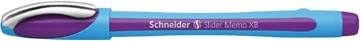 Schneider Schneider balpen Slider Memo, extra breed, paars