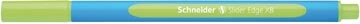 Schneider Schneider balpen Slider Edge, extra breed, lichtgroen