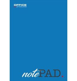 Office Products OFFICE products schrijfblok, 60 g, A4, geruit 5 mm, blok van 100 vel