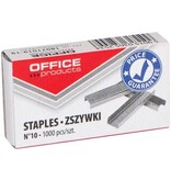 Office Products OFFICE products nietjes n° 10, verzinkt, doosje van 1000 stuks