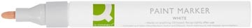 Q-CONNECT Q-CONNECT paint marker, op oliebasis, ronde punt, wit
