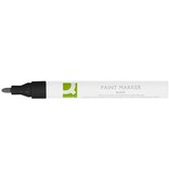 Q-CONNECT Q-CONNECT paint marker, op oliebasis, ronde punt, zwart