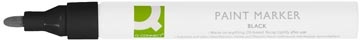 Q-CONNECT Q-CONNECT paint marker, op oliebasis, ronde punt, zwart
