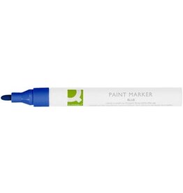 Q-CONNECT Q-CONNECT paint marker, op oliebasis, ronde punt, blauw