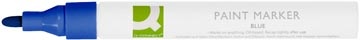 Q-CONNECT Q-CONNECT paint marker, op oliebasis, ronde punt, blauw