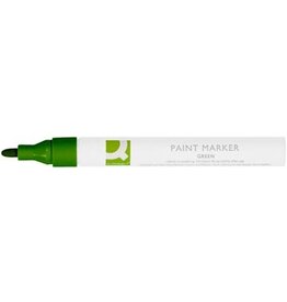 Q-CONNECT Q-CONNECT paint marker, op oliebasis, ronde punt, groen
