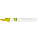 Q-CONNECT Q-CONNECT paint marker, op oliebasis, ronde punt, geel