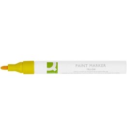 Q-CONNECT Q-CONNECT paint marker, op oliebasis, ronde punt, geel