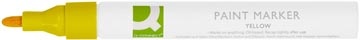 Q-CONNECT Q-CONNECT paint marker, op oliebasis, ronde punt, geel